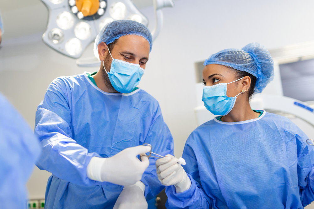 Horizon Care medical team assisting a patient